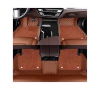 pour A4 B7 B8 8KH Sedan B9 8WH Allroad 2017-2023 Tapis De Sol De Voiture Personnalisés Bicouches Tapis De Sol Intérieurs De Voiture(Brun,A4 B7 2004-2008)