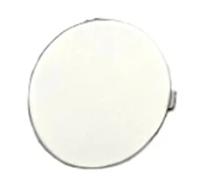 Pour A4 B8 2008-2012 Couvercle D'œillet De Remorquage De Pare-chocs Avant 8K0807241 8K0807241GRU Accessoires Auto Cache-œillets remorquage voiture(Blanc)