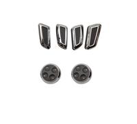 Pour A4 B8 A6 C6 C7 A5 A7 Q5 Q3 Couvercle Protection Siège Électrique Voiture Bouton Commutation Galvanoplastie Garniture Chromée Réglage De Commande De Siège