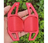 Pour A4 B8 Pour A3 8P S3 Pour A5 Pour A6 S6 C6 Q5 Pour A8 R8 Pour TT Pour TTS MK2 8J Avant Extension Palettes Volant Voiture Style Paddle Shifter(Fit Type A Red)