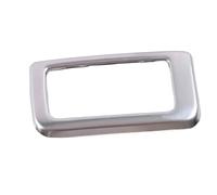 Pour A4 B9 2017 2018 2019 Autocollant Bouton Commutateur Coffre Voiture Décoration Cadre En Acier Inoxydable Garnitures Accessoires Intérieurs FIXCOR(Argent)