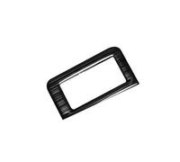 Pour A4 B9 2017 2018 2019 Autocollant Bouton Commutateur Coffre Voiture Décoration Cadre En Acier Inoxydable Garnitures Accessoires Intérieurs FIXCOR(Black Brushed)