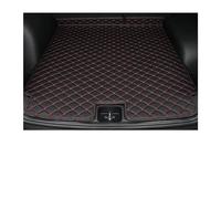 pour A4 B9 2017 2018 2019 Tapis Coffre Voiture Étanche Doublure Chargement Accessoires D'intérieur(Red Line A,1 PCS)