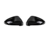 Pour A4 B9 8W S4 RS4 A5 S5 RS5 2017-2023 Coques De Rétroviseur Boîtiers De Rétroviseurs Latéraux De Remplacement QAQMHVCVB(Black-2pcs)