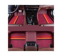 pour A4 B9 Avant 2017 2018 2019 2020 2021 Ensemble Complet De Tapis De Sol De Voiture en Cuir Personnalisé Tapis De Sol Intérieur(A)