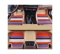 pour A4 B9 Avant 2017 2018 2019 2020 2021 Ensemble Complet De Tapis De Sol De Voiture en Cuir Personnalisé Tapis De Sol Intérieur(G)