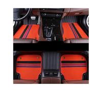 pour A4 B9 Avant 2017 2018 2019 2020 2021 Ensemble Complet De Tapis De Sol De Voiture en Cuir Personnalisé Tapis De Sol Intérieur(D)