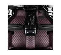 pour A4 B9 Avant 2017 2019 2021 RHD Tapis De Voiture en Cuir Personnalisé Ensemble Complet Tapis De Sol De Voiture Tapis De Pied Imperméable(Color 10)