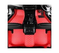 pour A4 B9 Avant 2017 2019 2021 RHD Tapis De Voiture en Cuir Personnalisé Ensemble Complet Tapis De Sol De Voiture Tapis De Pied Imperméable(Color 6)