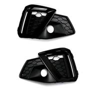 Pour A4 B9 S-Line 2020 2021 2022 Voiture Avant Pare-chocs Feu Antibrouillard Calandre Cache Pièces Caches De Ventilation Conduit D'air Cadre grille pare-choc avant