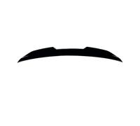 pour A4 S4 B9 2017-2024 PSM Style Voiture Coffre Arrière Couvercle Spoiler Ailes Tuning Accessoire ABS Noir Carbone CRRYUQWWM(Glossy Black)