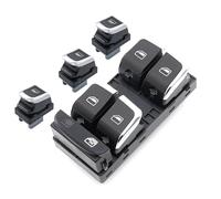 Pour A4 S4 Pour Q5 B8 Allroad Voiture Fenêtre Principale Bouton De Commutation De Commande Électrique 8KD959855A 8KD959851A 8K0959851F Interrupteur lève-vitre électrique(1 Set)