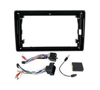 pour A4 S4 RS4 8E 8F B9 B7 9 Pouces Cadre Face 2 Din Autoradio GPS Stéréo Centre Contrôle Tableau Bord Fascia Stéréo Panneau Dash Kit POMPOMPUR