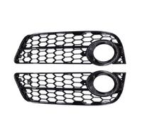 Pour A5 B8 Coupé/Sportback 2008-2011 Grille De Protection Antibrouillard Avant En Nid D'abeille YIJIAVSX(Black)