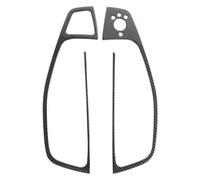 Pour A6 C7 2012-2018 LHD Vitre Boutons Levage Cadre Décoration Garniture Console Centrale Moulages IntéRieurs(Carbon)