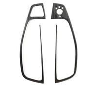 Pour A6 C7 2012-2018 LHD Vitre Boutons Levage Cadre Décoration Garniture Console Centrale Moulages IntéRieurs(Black)