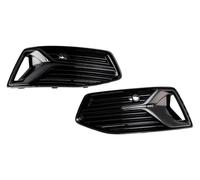 Pour A6 C8 2019 2020 2021 2022 2023 Voiture Avant Pare-chocs Antibrouillard Feu Cache Calandre Caches Grille D'aération Conduit D'air Cadre grille pare-choc avant