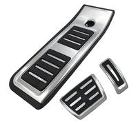 Pour A6 C8 2019-2020 Berline Automatique Lot De 3. Pédales Frein Et D'essence En Acier Inoxydable Pour pédale de frein de voiture(3pcs)