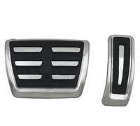 Pour A6 C8 2019-2020 Berline Automatique Lot De 3. Pédales Frein Et D'essence En Acier Inoxydable Pour pédale de frein de voiture(2pcs)