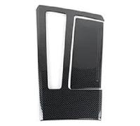 Pour A6 C8 2019-2022 LHD Autocollant Décoratif Panneau Changement Vitesse Garniture Intérieure Console Centrale Moulages IntéRieurs(Carbon)