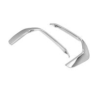 Pour A6 C8 S-L S6 2019-2022 Enjoliveur Feu Antibrouillard Avant (paupière Supérieure)(Argent)