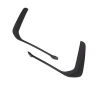 pour A6 pour S-Line S6 C8 pour Avant 2019-2022 Aérations Latérales De Pare-Chocs Avant, Becquet, Cache pour Feux Antibrouillard(Carbon Fiber Look)