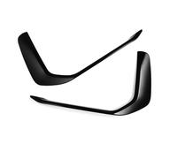 pour A6 pour S-Line S6 C8 pour Avant 2019-2022 Aérations Latérales De Pare-Chocs Avant, Becquet, Cache pour Feux Antibrouillard(Glossy Black)