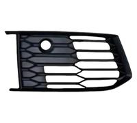 Pour A6 S-LINE S6 C8 Avant 2019 2020 2021 2022 Auto Gauche Droite Pare-chocs Feu Antibrouillard Calandre Cache grille pare-choc avant(Left)