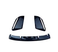 pour A6L pour A7 Modifié RS6 RS7 Voiture Pare-Chocs Avant Lèvre Feu Antibrouillard Coupe-Vent Garniture De Couverture Voiture Front Spoilers Lip(RS7 Set)