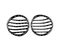 pour Abarth 595 2012-2024 695 2017-2024 Cadre Commande Climatisation Garniture Sortie d'air Moulures Intérieures Voiture Moulages Intérieurs(Air Vent Black)