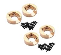 Pour Absima Cr3.4 Pour Sherpa Pour Khamba Cr1.8 Pour Yucatan 2/4 Pièces 110g Contrepoids En Laiton Poids D'équilibre Pièces Voiture Sur Chenilles Rc RC Voitures Modèles(4PCS)