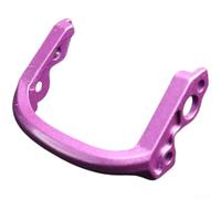 Pour ABU 26 MAX B6P6 Baitcasting Reel Front Plate Mod Part Asymétrique Configuration Carbone Fibre CNC Composant Construit (Violet)