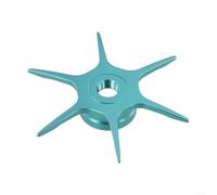 Pour ABU Garcia BF7 BF8 IB7 IB8 DEEZ8 pour Zenon Six Star Drag Remplacement 64 mm Métal Drag Assemblage Direct Fit Design (type droitier bleu)