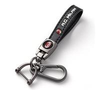 pour AC Milan Fans de football Porte clef, Porte-clé voiture pour AC Milan, Porte-clés en cuir pour homme et femme, Voiture Accessoires