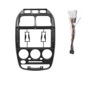 pour Accent (1999-2005) Adaptateur De Façade D'autoradio 9 Pouces, Kit De Montage pour Autoradio Android(Frame and Cable)
