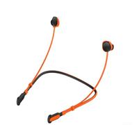 pour Accessoire Anti-Chute en Silicone pour Bose pour quietcomfort Earbuds II - Sangle Réglable Confortable pour Jogging Sport Intensif Danse(Black Orange)