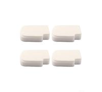 pour accessoire Anti-Poils d'Animaux pour Shark Stratos Pro(4PCS) | Dimensions précises 14,8x12,4cm, pour mousse blanche pour haute densité, s'adapte parfaitement au logement