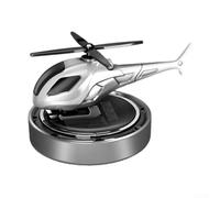 pour accessoire Auto Décoratif Hélice Tournante pour accessoire | Technologie panneau avancée, pour zéro pile nécessaire, écologique, installation pour facile, mouvement continu(silver)
