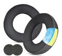 pour accessoire Confort Longue Durée pour Studio et Gaming (Black) | Technologie gel rafraîchissant, réduit chaleur et humidité, idéal longues pour sessions, matériau respirant, confort
