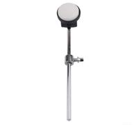 pour accessoire de Percussion Réglable en Acier pour accessoire | Acier inoxydable pour durable, design classique argent, pour ajustement angle pour facile, réponse rapide, pour grosse caisse