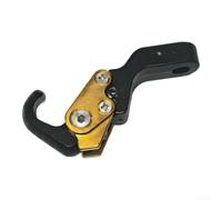 pour accessoire pour moto Crochet Suspension pour Scooter (Gold) | Alliage aluminium haute résistance, finition anti-, design pliable, compatible scooter, installation outil