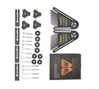 pour accessoire Scie à Table Réglage Rapide pour accessoire(Black Set) | Précision maximale, coupe nette, finition lisse, idéal scie circulaire, ébénisterie pro