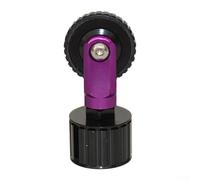 pour accessoire Siège 33.9mm Installation Interne Discrète | Alliage aluminium , plastique ABS léger, résistance à l'usure, finition noire élégante(Purple)