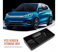 pour accessoire Tableau de pour bord ABS pour BYD pour yuan Plus | Matériau ABS pour premium, finition noire mate, protection écran, ajustement parfait pour yuan Plus