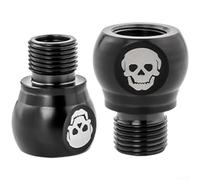 pour Accessoire Vélo Confort Hanches Larges 20mm pour Accessoire | Acier inoxydable pour premium, +20mm largeur, anti-corrosion, installation pour rapide, pour vtt route fixie