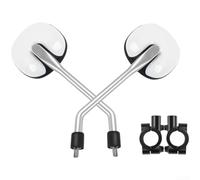 pour accessoire Vélo Électrique pour vue Large Angle pour mort | Compatibilité universelle, montage simple, réduit les angles morts, design compact, sécurité accrue(J)
