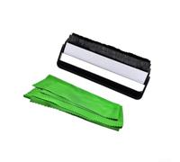 pour accessoire Vinyle Brosse Anti-Poussière 11cm pour accessoire | Poils en doux, manche en aluminium, protège les sillons, matériau pur coton, rayures