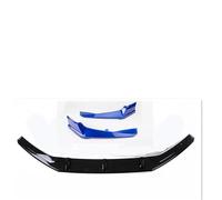 pour Accord 10e génération 2018-2020 Spoiler Pare-Chocs Avant Blanc Cache Angle Prise air latérale inférieure kit carrosserie Spoiler Avant(Bleu)