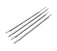 Pour Accord 2008 2009 2010 2011 2012 2013 4 Pièces/ensemble Joint D'étanchéité Chromé Pour Vitre De Voiture Protection Portiere Joint D'étanchéité