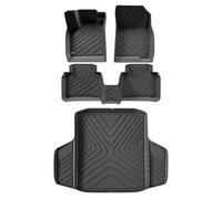 pour Accord 2023-2024 Tapis De Sol 3D en TPE pour Coffre Accessoires Toutes Saisons Conducteur Gauche WEFOLCC(LHD 4PCS)